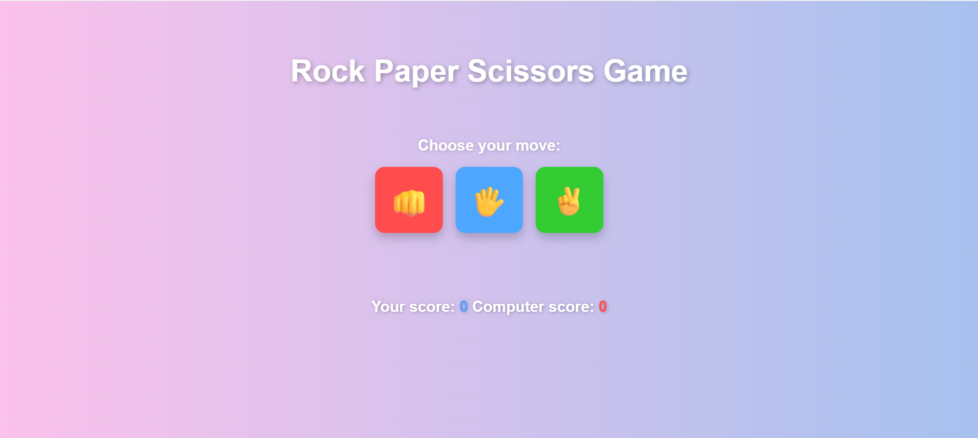 Rock Paper Scissor