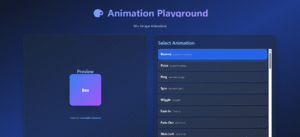 Interactive Animation Playground
