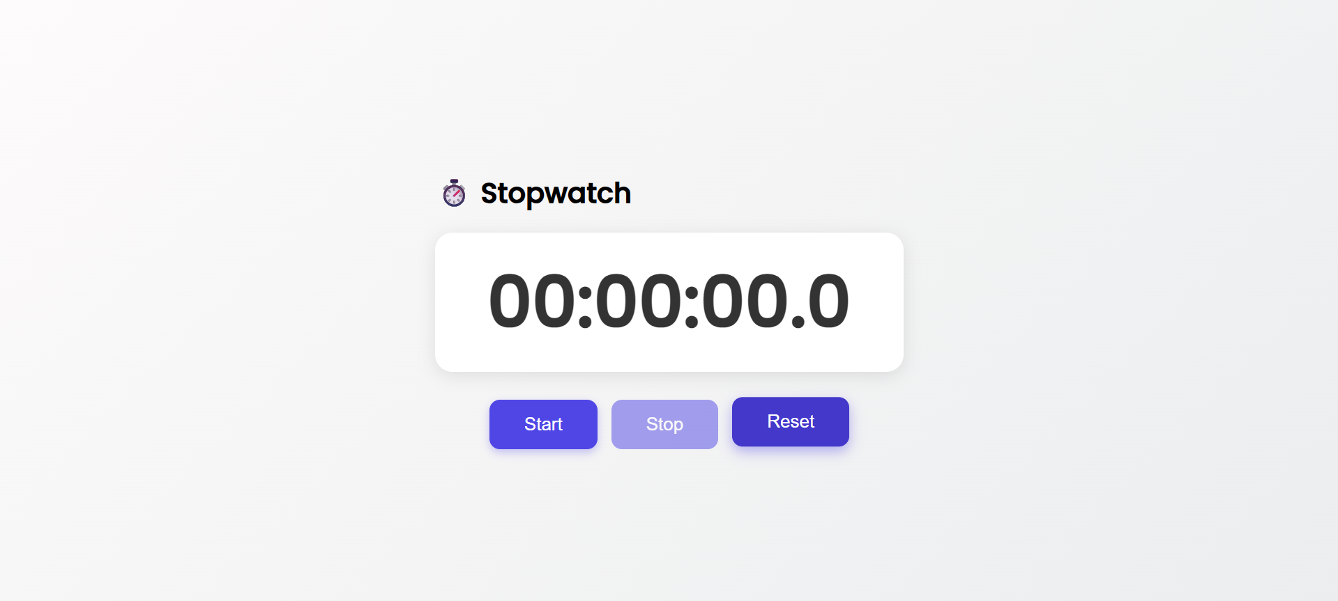 Stop Watch