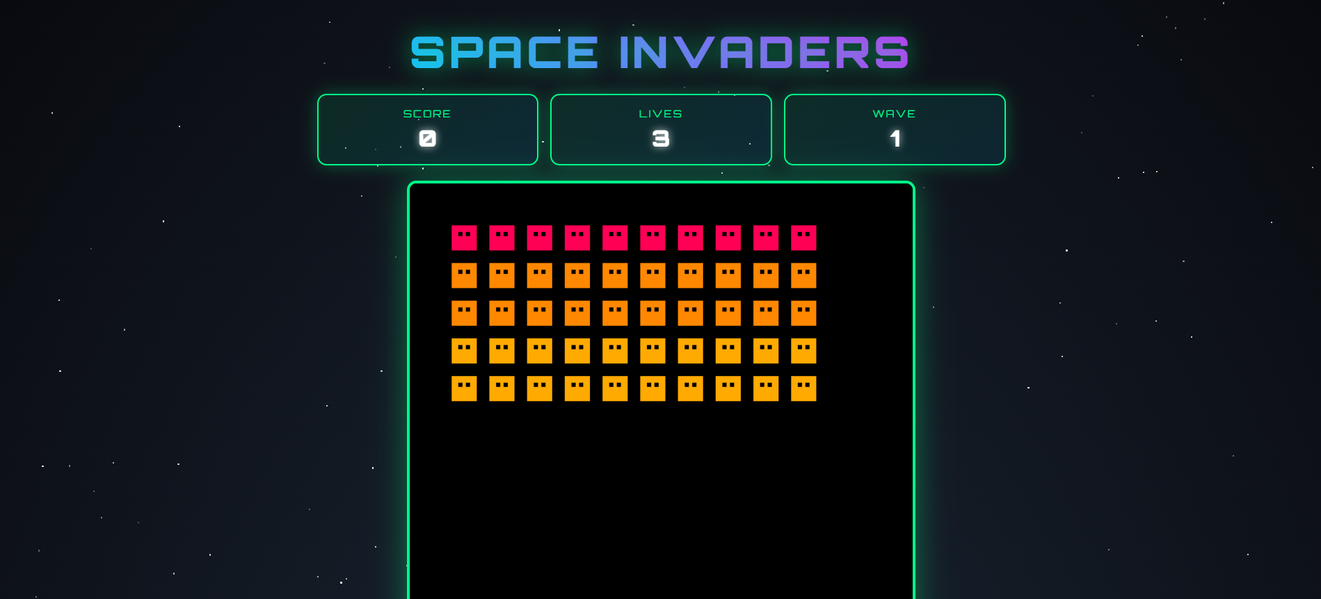 Canvas Shooting Game 4