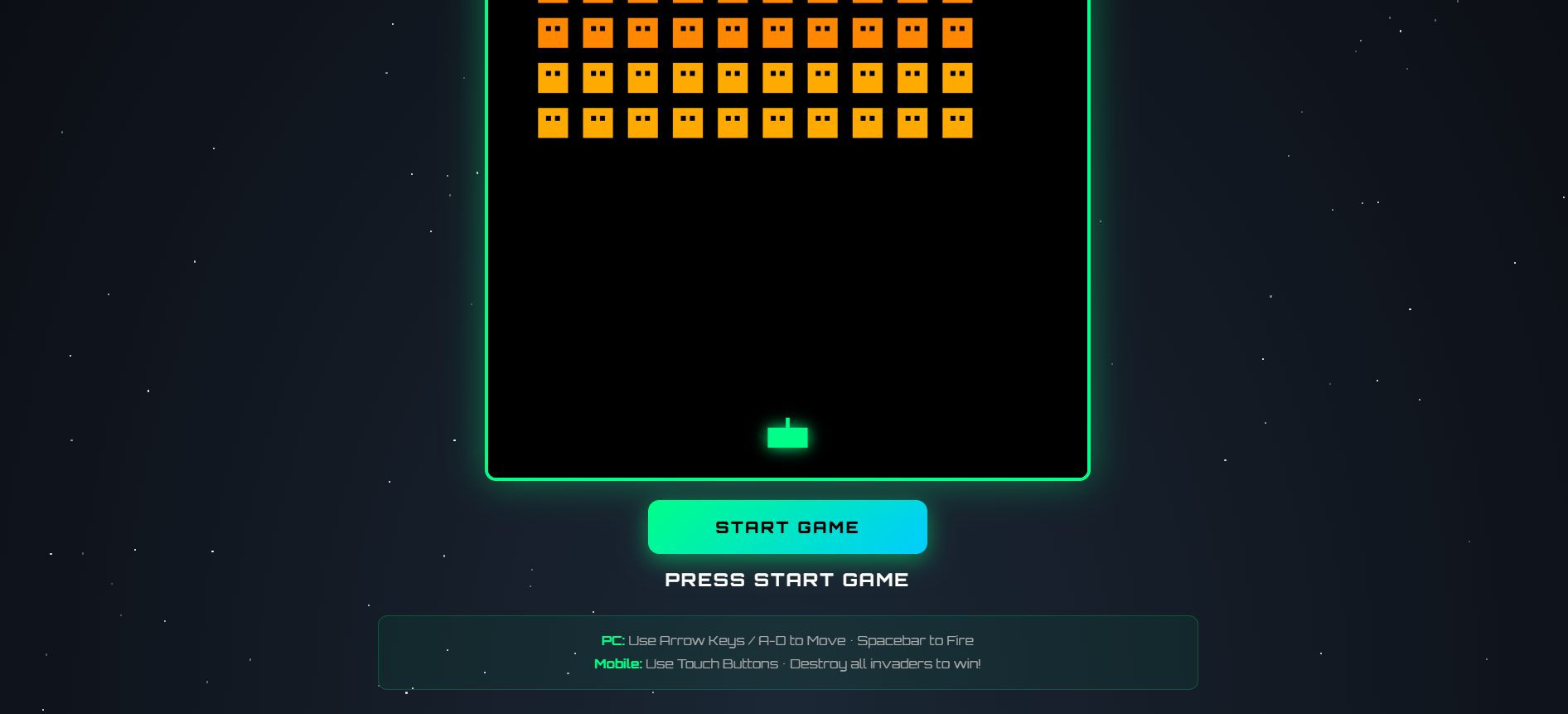 Canvas Shooting Game 2