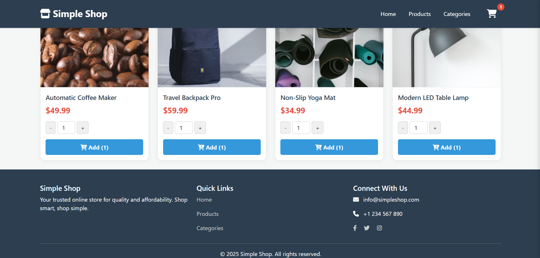 Simple Shop - Online Store 3