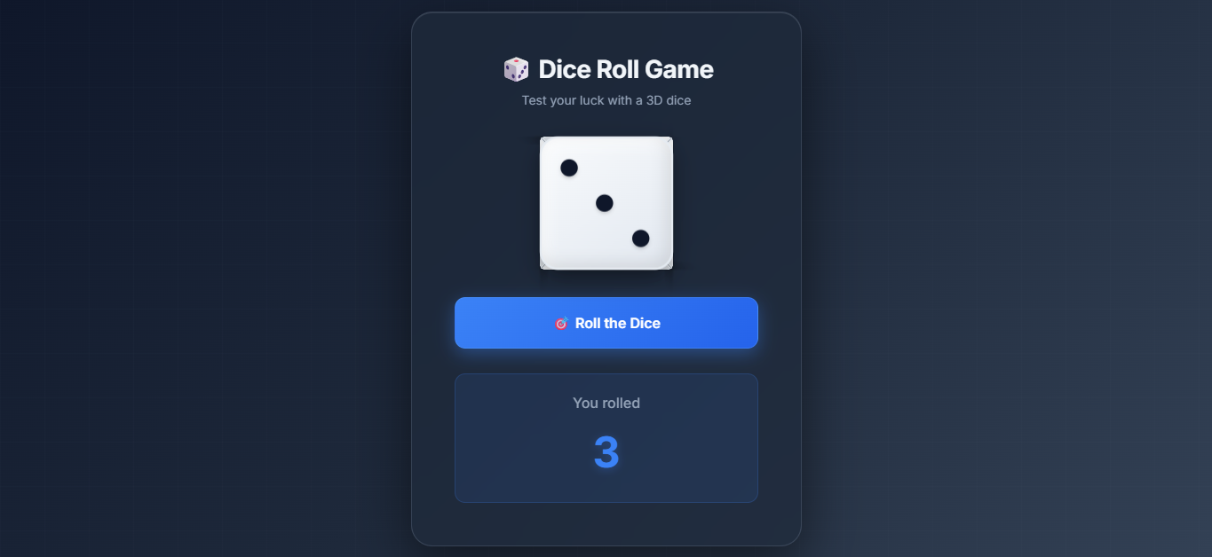 Dice Game 1