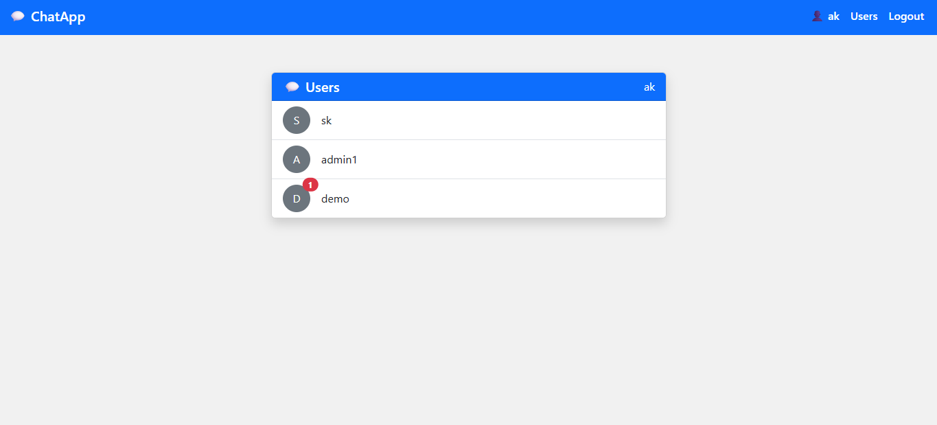Chat With Multiple User 5