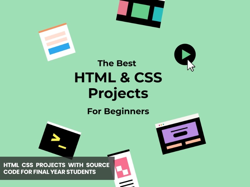 HTML CSS Projects with Source Code for Final Year Students