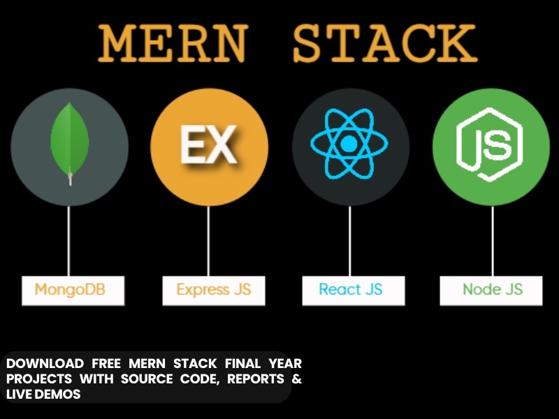 Download Free MERN Stack Final Year Projects with Source Code, Reports & Live Demos