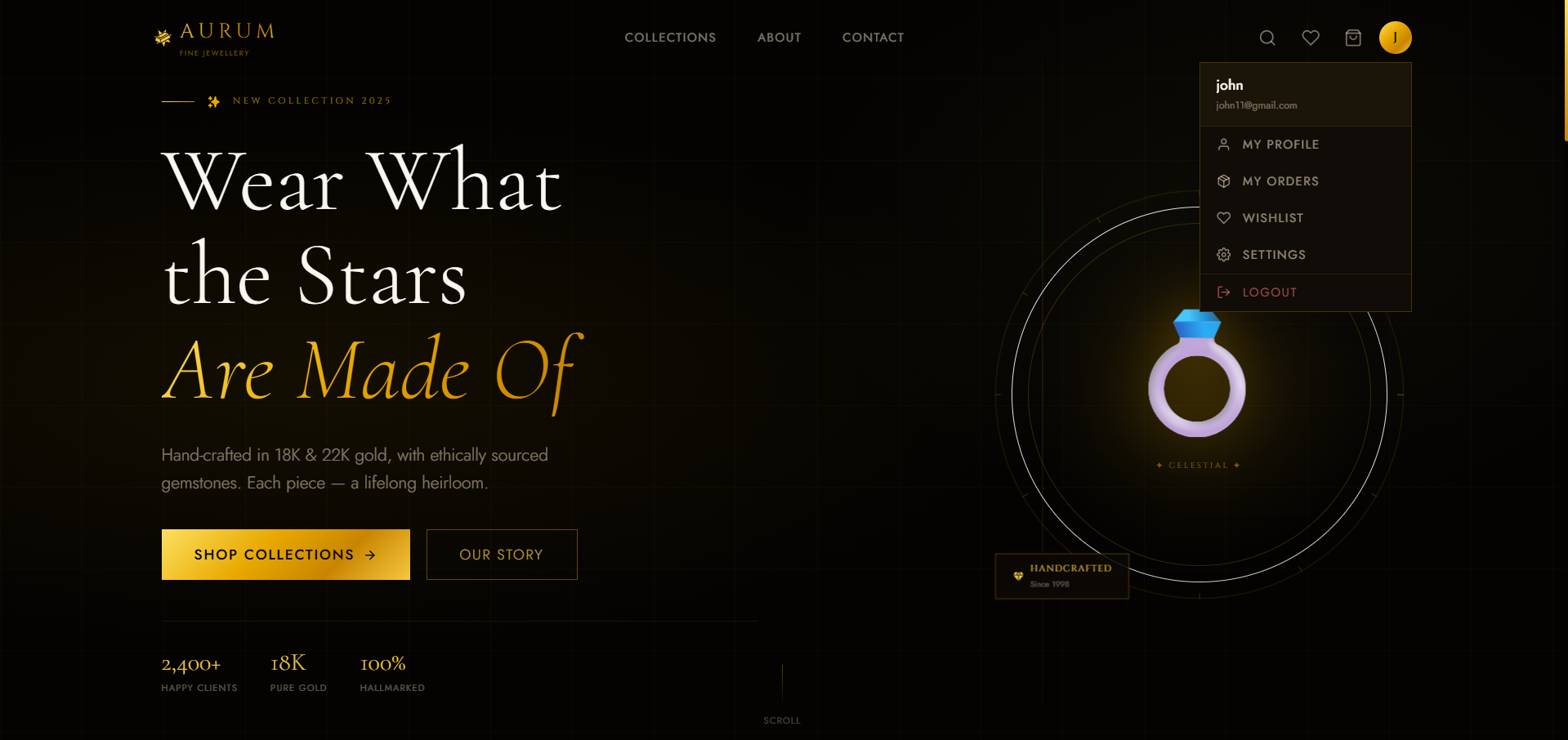 Jewellery E-Commerce Platform img 4