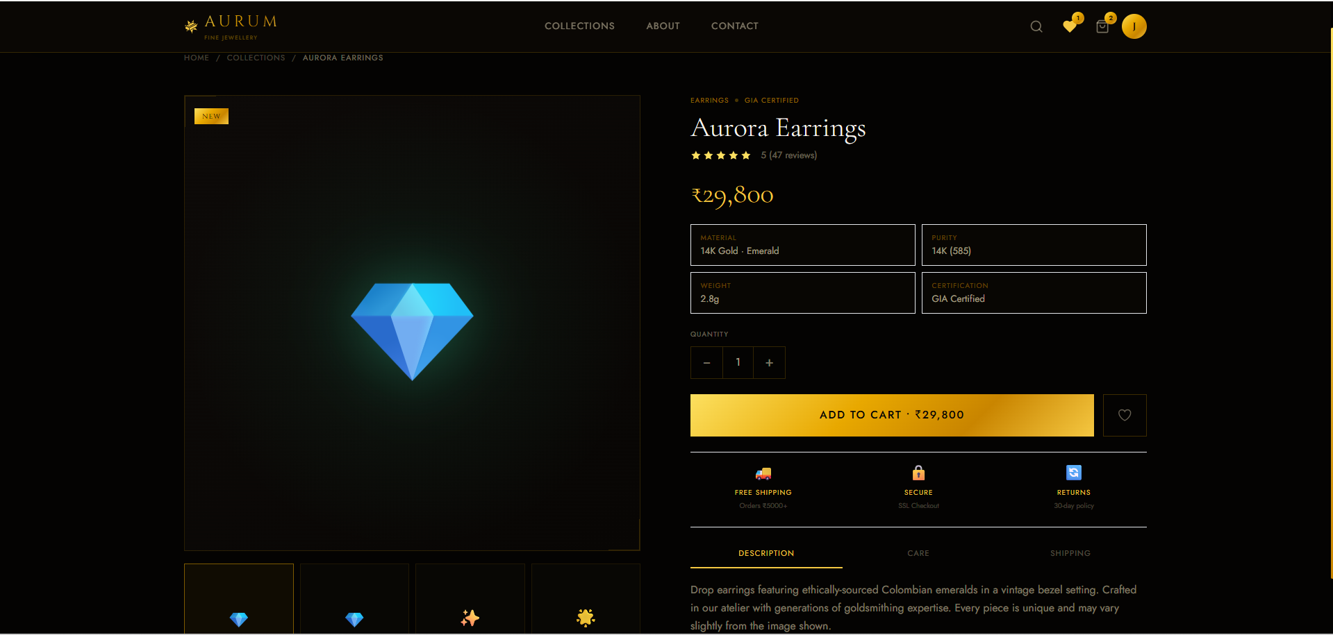 Jewellery E-Commerce Platform img 5