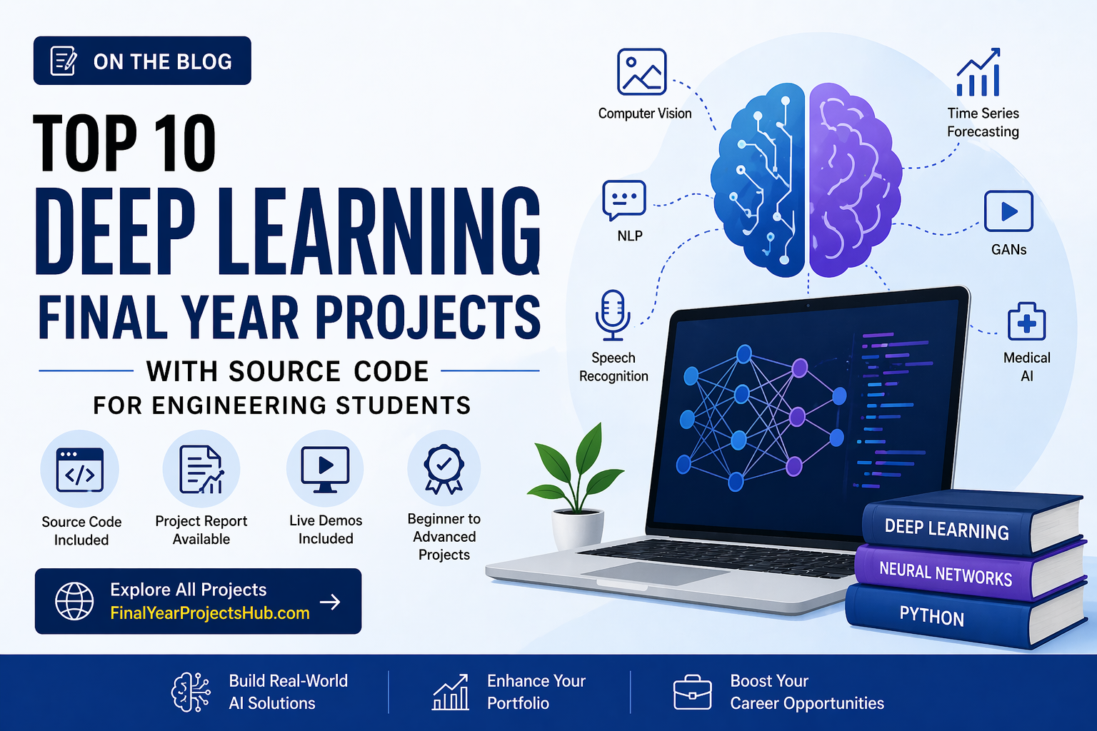 Top 10 Deep Learning Projects for Final Year Students with Source Code