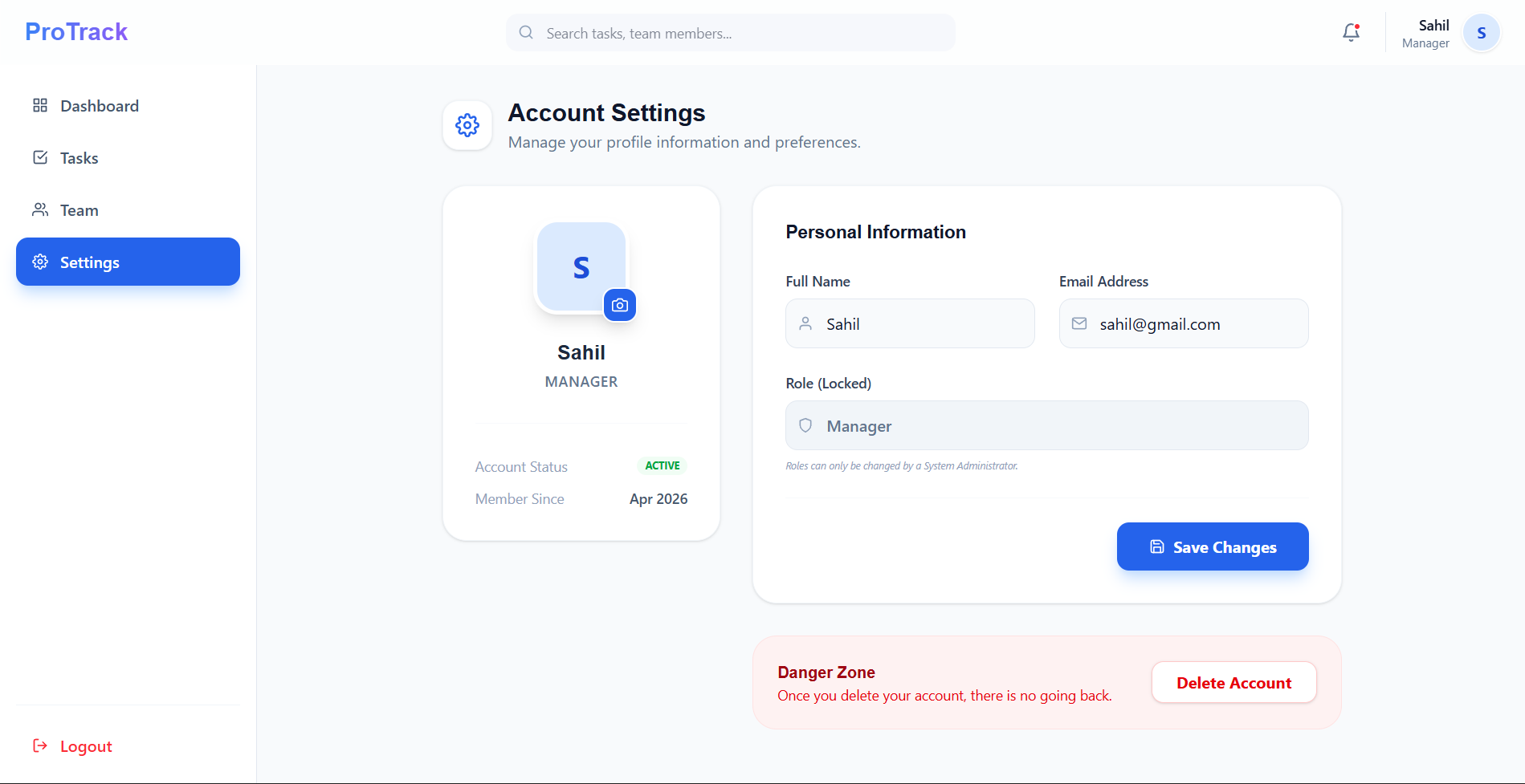 Team management img 7