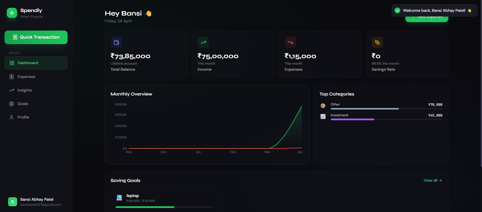 Finance Tracker img 3