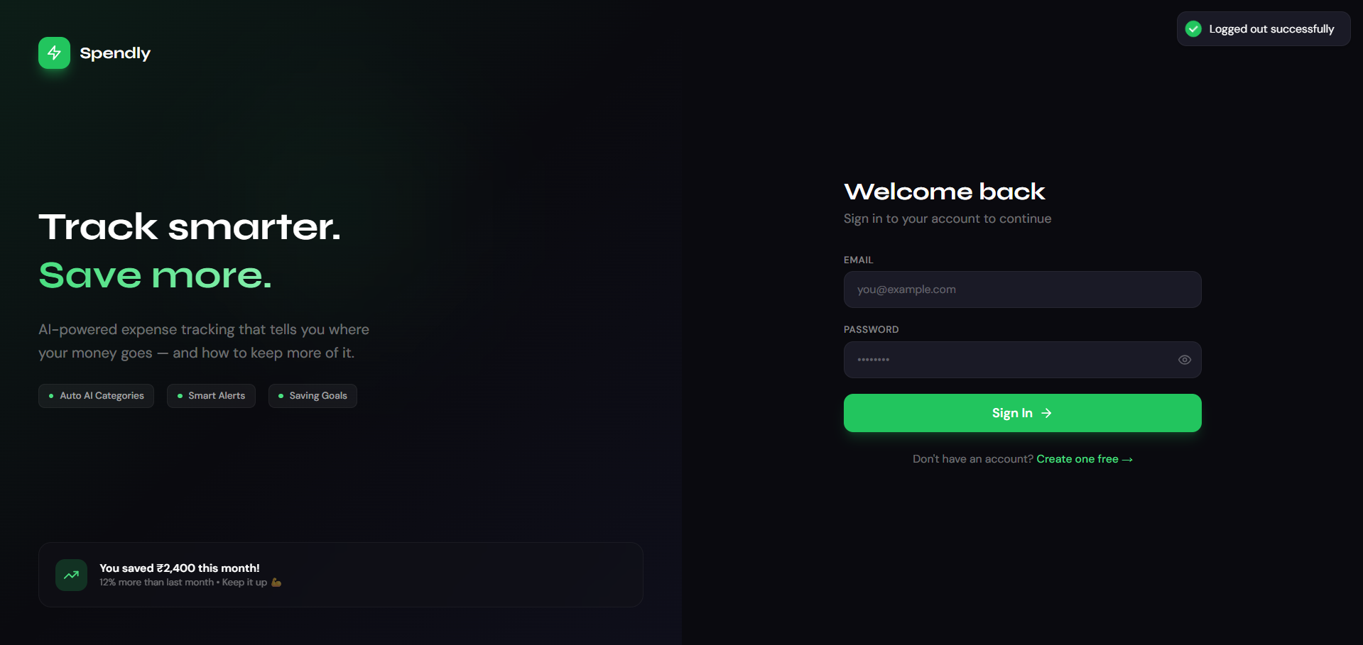 Finance Tracker img 1