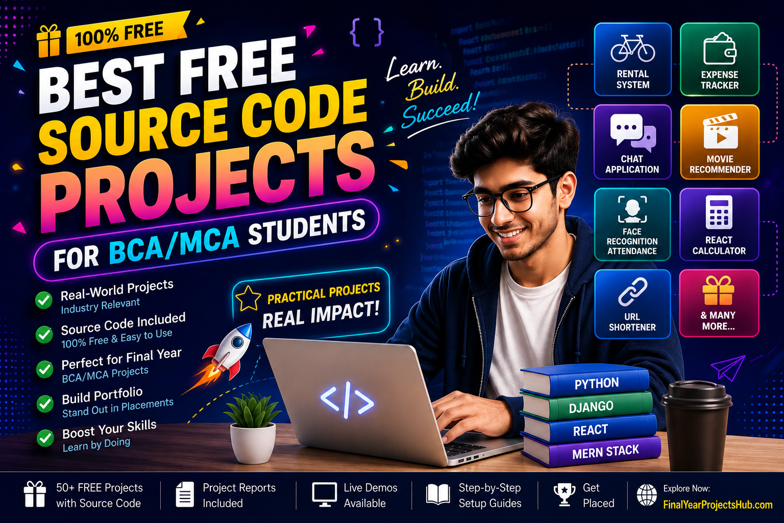 Best Free Source Code Projects for BCA/MCA Students