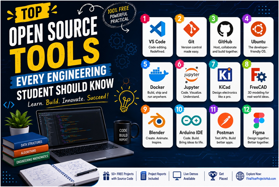 Top Open Source Tools Every Engineering Student Should Know (2026 Guide)