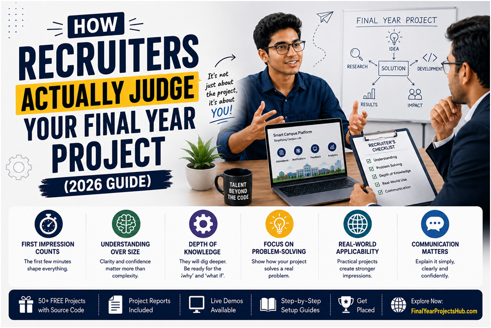 How Recruiters Actually Judge Your Final Year Project (2026 Guide)